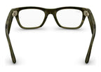 Ray-Ban Meta Blayzer Optics Gen 2 AI Smart Glasses Clear Lens Shiny Dark Olive