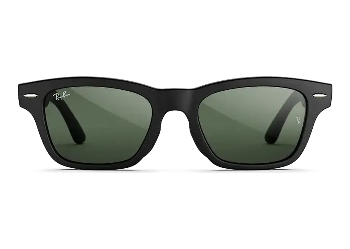 Ray-Ban Meta Burbank Audio AI Smart Glasses Transitions Graphite Green Lens Matte Black