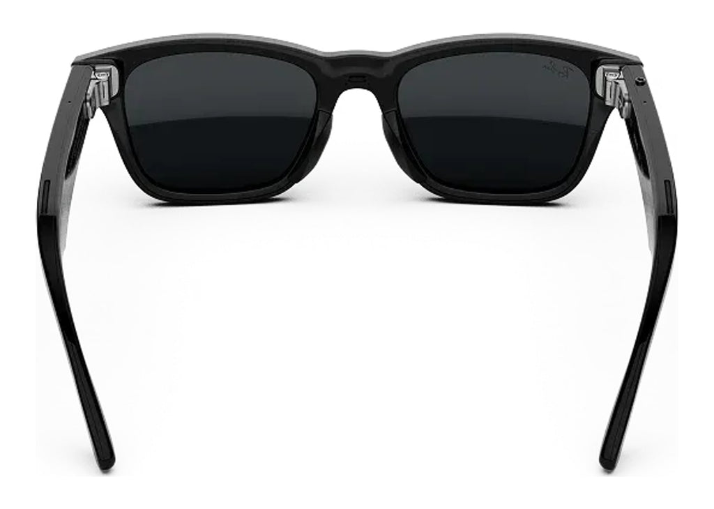 Ray-Ban Meta Burbank Audio AI Smart Glasses Transitions Grey Lens Shiny Black