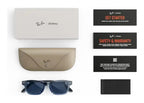 Ray-Ban Meta Burbank Audio AI Smart Glasses Transitions Sapphire Lens Blue