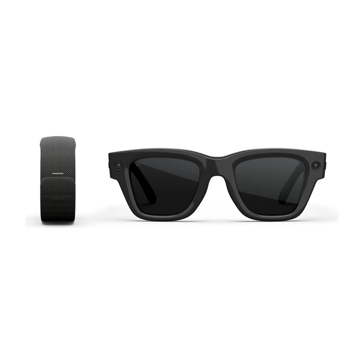 Ray-Ban Meta Display AI Smart Glasses with Neural Band Transitions Lens Shiny Black