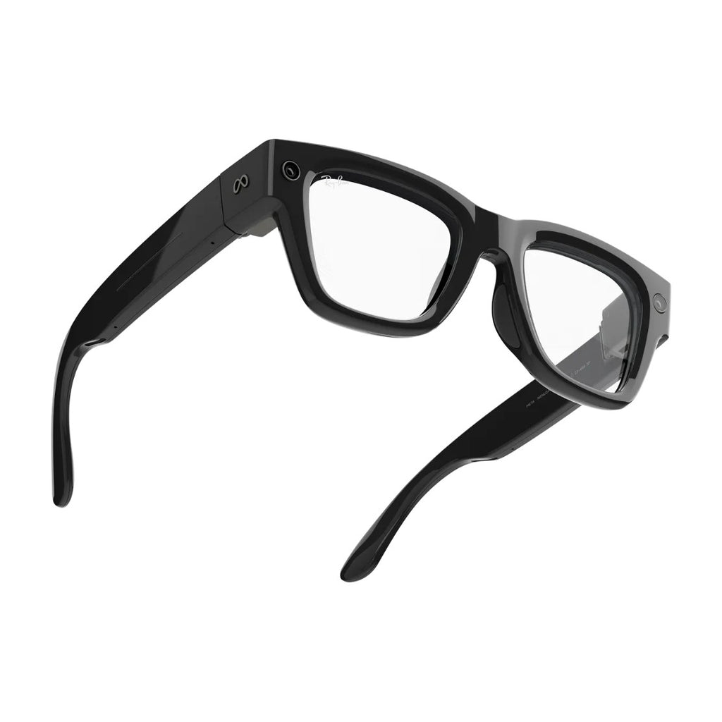 Ray-Ban Meta Display AI Smart Glasses with Neural Band Transitions Lens Shiny Black