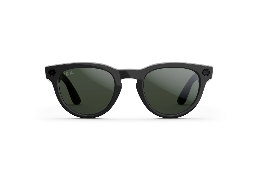 Ray-Ban Meta Headliner Gen 2 AI Smart Glasses Graphite Green Transitions Lens Shiny Black