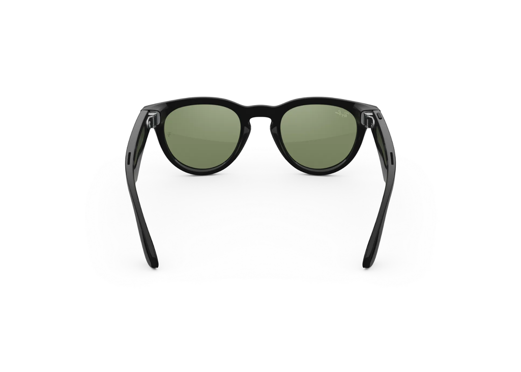 Ray-Ban Meta Headliner Gen 2 AI Smart Glasses Green Lens Shiny Black
