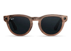 Ray-Ban Meta Headliner Gen 2 AI Smart Glasses Grey Transitions Lens Matte Transparent Peach