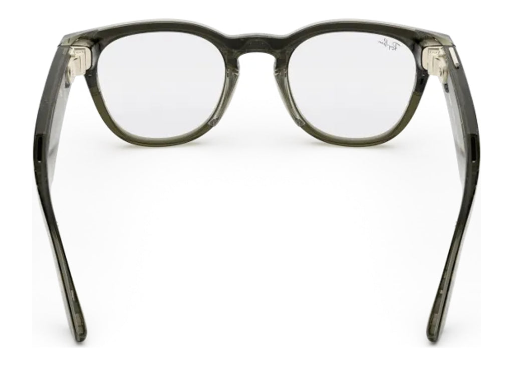 Ray-Ban Meta Scriber Optics Gen 2 AI Smart Glasses Clear Lens Dark Olive