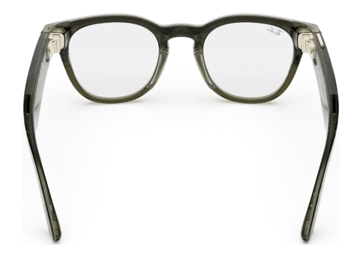 Ray-Ban Meta Scriber Optics Gen 2 AI Smart Glasses Clear Lens Dark Olive