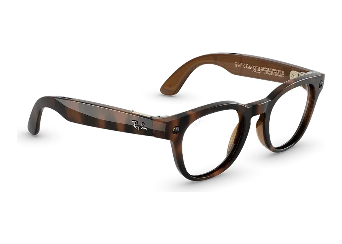 Ray-Ban Meta Scriber Optics Gen 2 AI Smart Glasses Clear Lens Havana