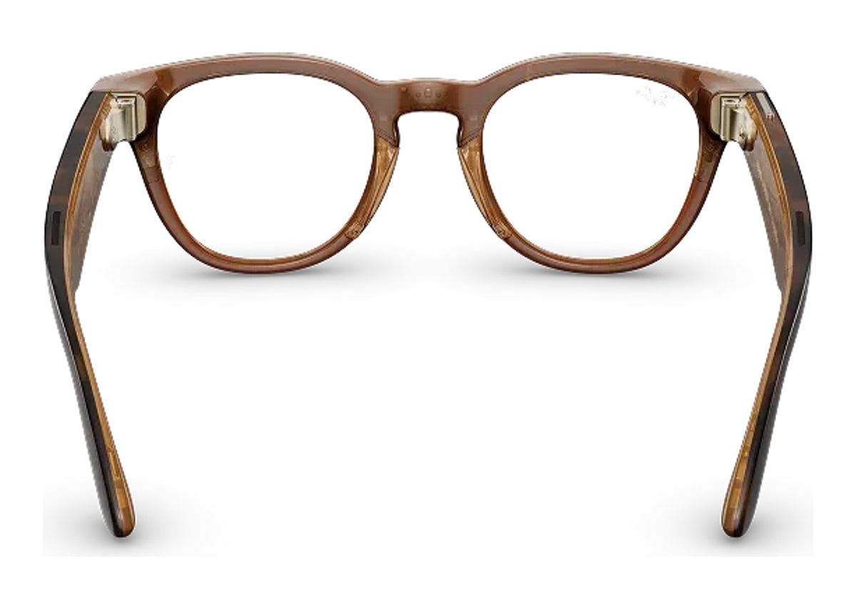 Ray-Ban Meta Scriber Optics Gen 2 AI Smart Glasses Clear Lens Havana