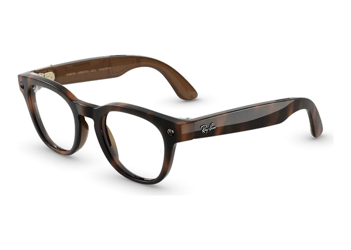 Ray-Ban Meta Scriber Optics Gen 2 AI Smart Glasses Clear Lens Havana