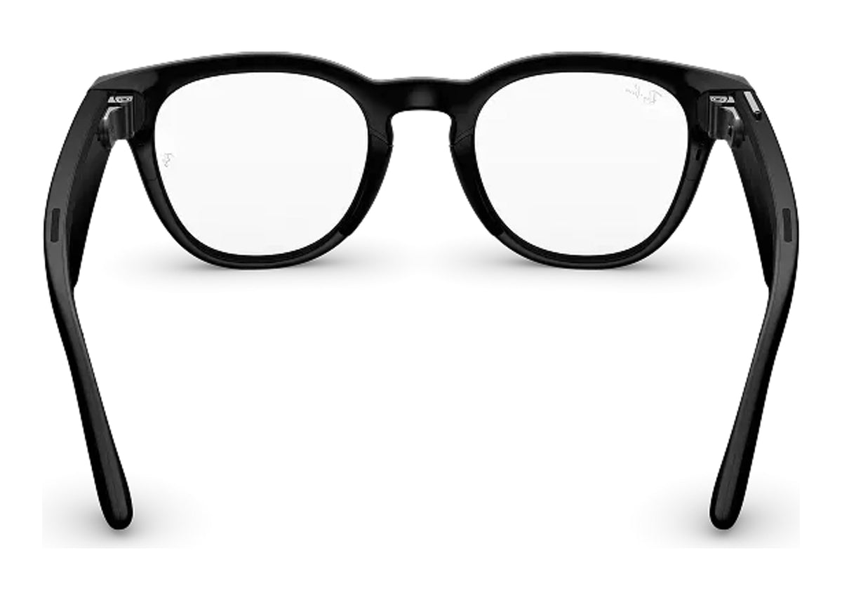 Ray-Ban Meta Scriber Optics Gen 2 AI Smart Glasses Clear Lens Solid Shiny Black