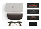 Ray-Ban Meta Scriber Optics Gen 2 AI Smart Glasses Clear Lens Stone Beige