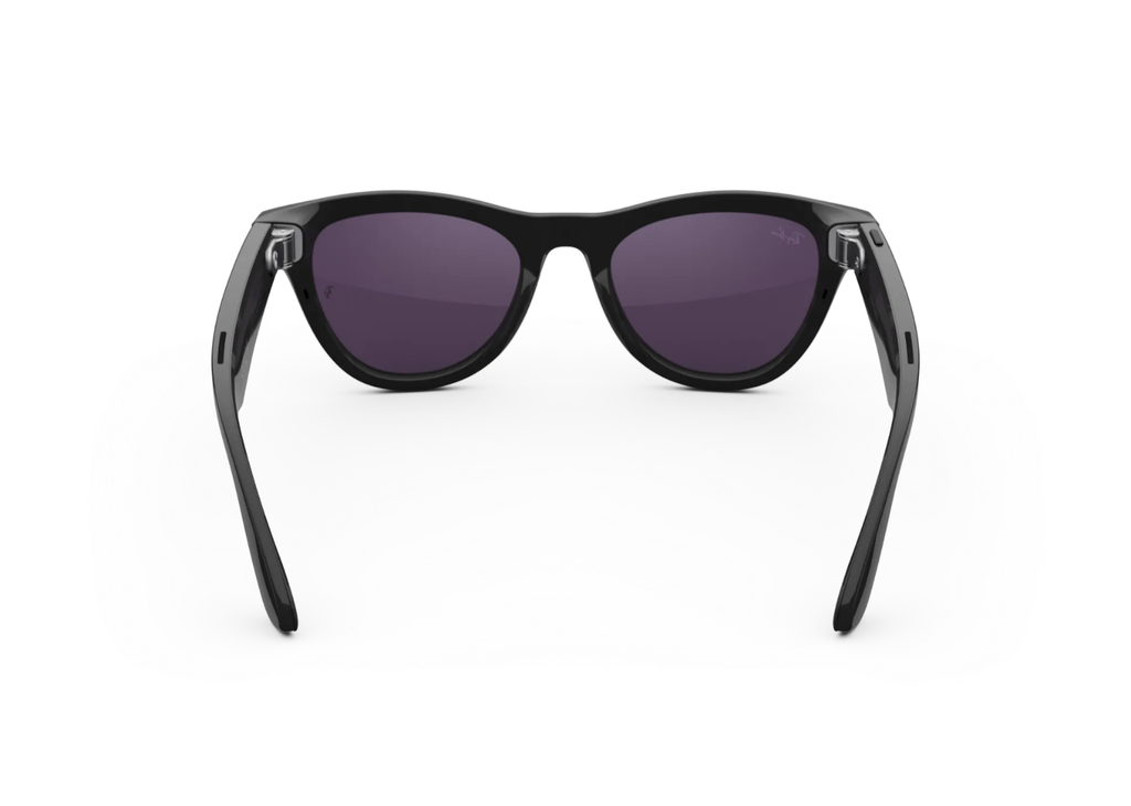 Ray-Ban Meta Skyler Gen 1 AI Smart Glasses Amethyst Transitions Lens Shiny Black