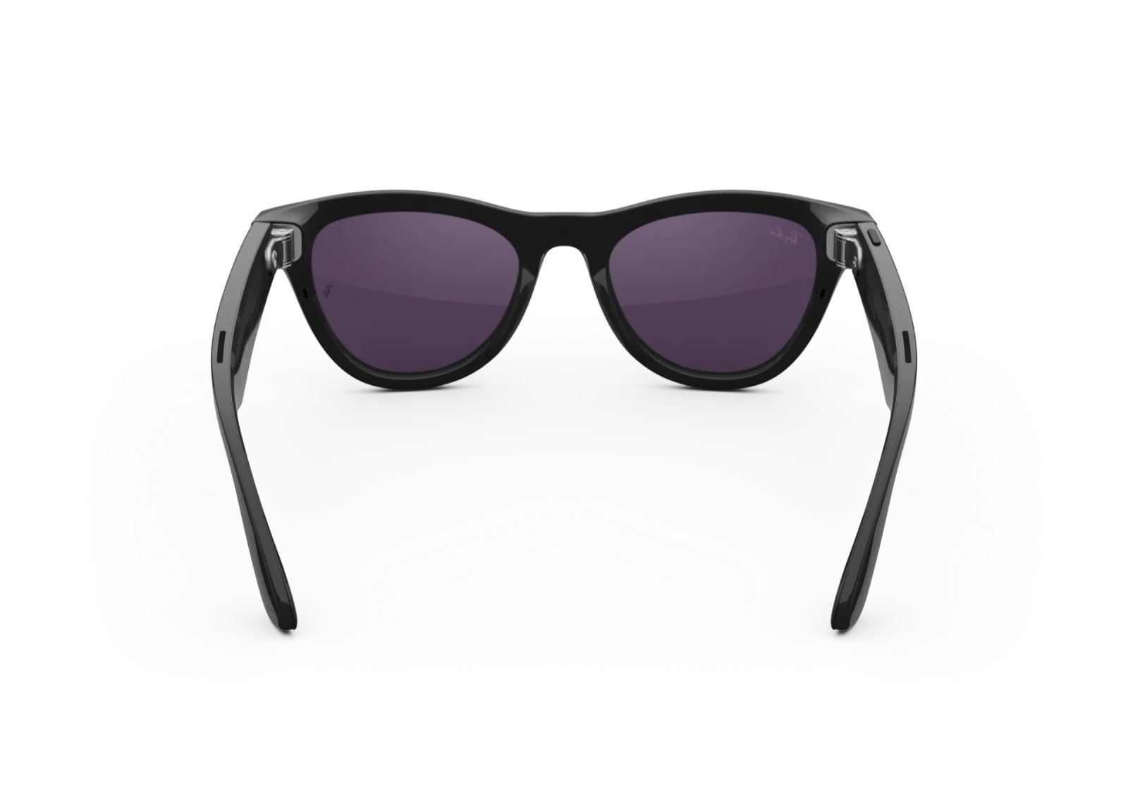 Ray-Ban Meta Skyler Gen 1 AI Smart Glasses Amethyst Transitions Lens Shiny Black