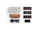 Ray-Ban Meta Skyler Gen 1 AI Smart Glasses Cerulean Blue Transitions Lens Shiny Black