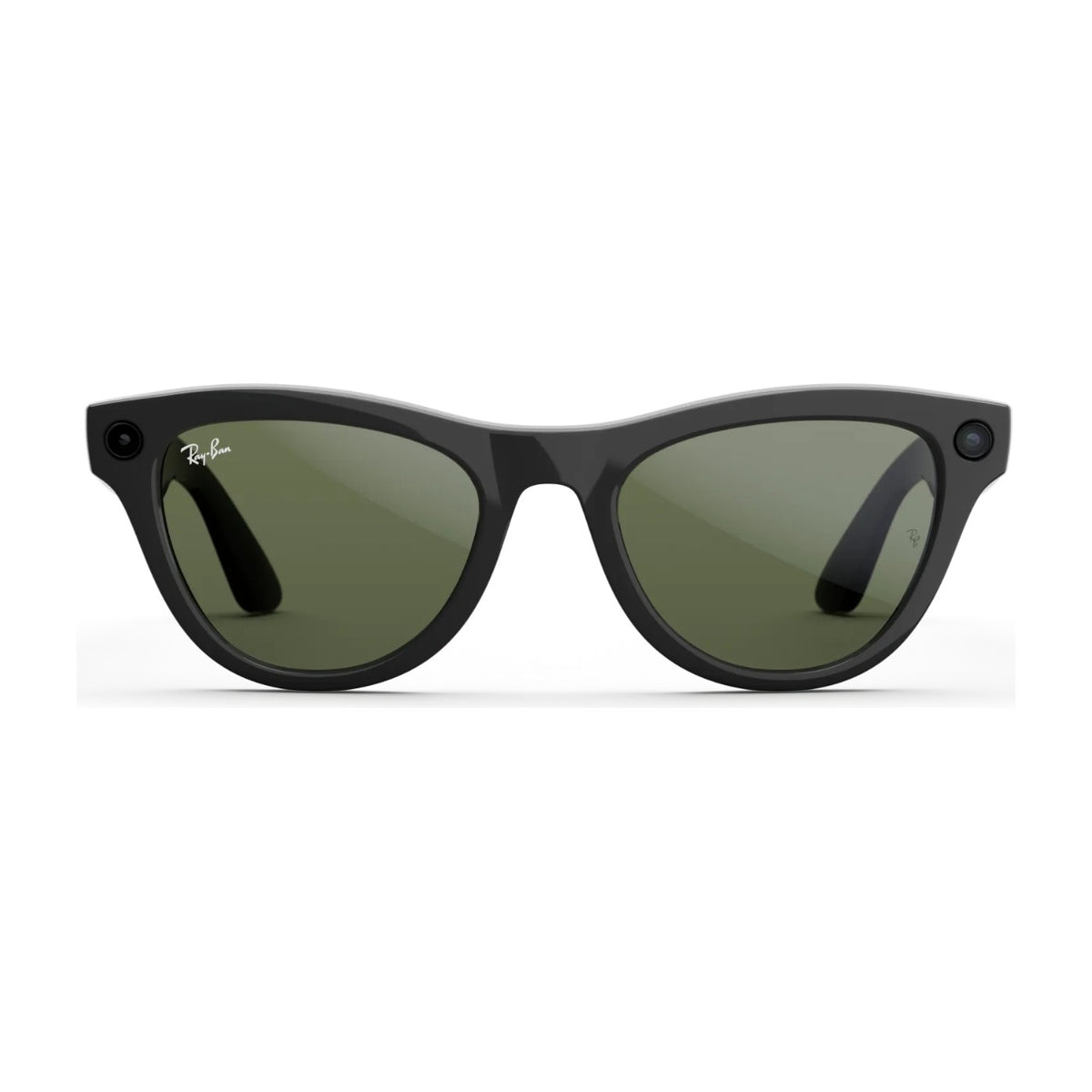 Ray-Ban Meta Skyler Gen 1 AI Smart Glasses Green Lens Shiny Black