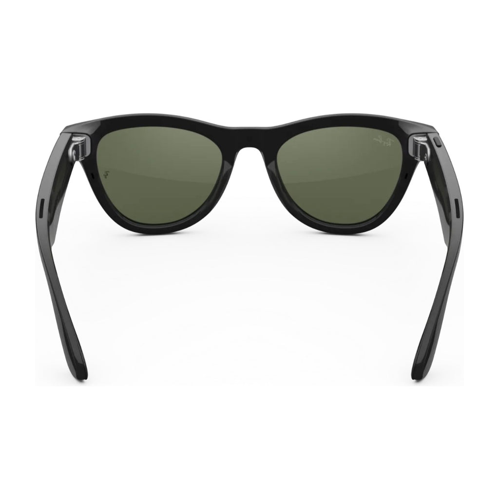 Ray-Ban Meta Skyler Gen 1 AI Smart Glasses Green Lens Shiny Black