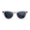 Ray-Ban Meta Skyler Gen 1 AI Smart Glasses Sapphire Transitions Lens Shiny Chalky Grey