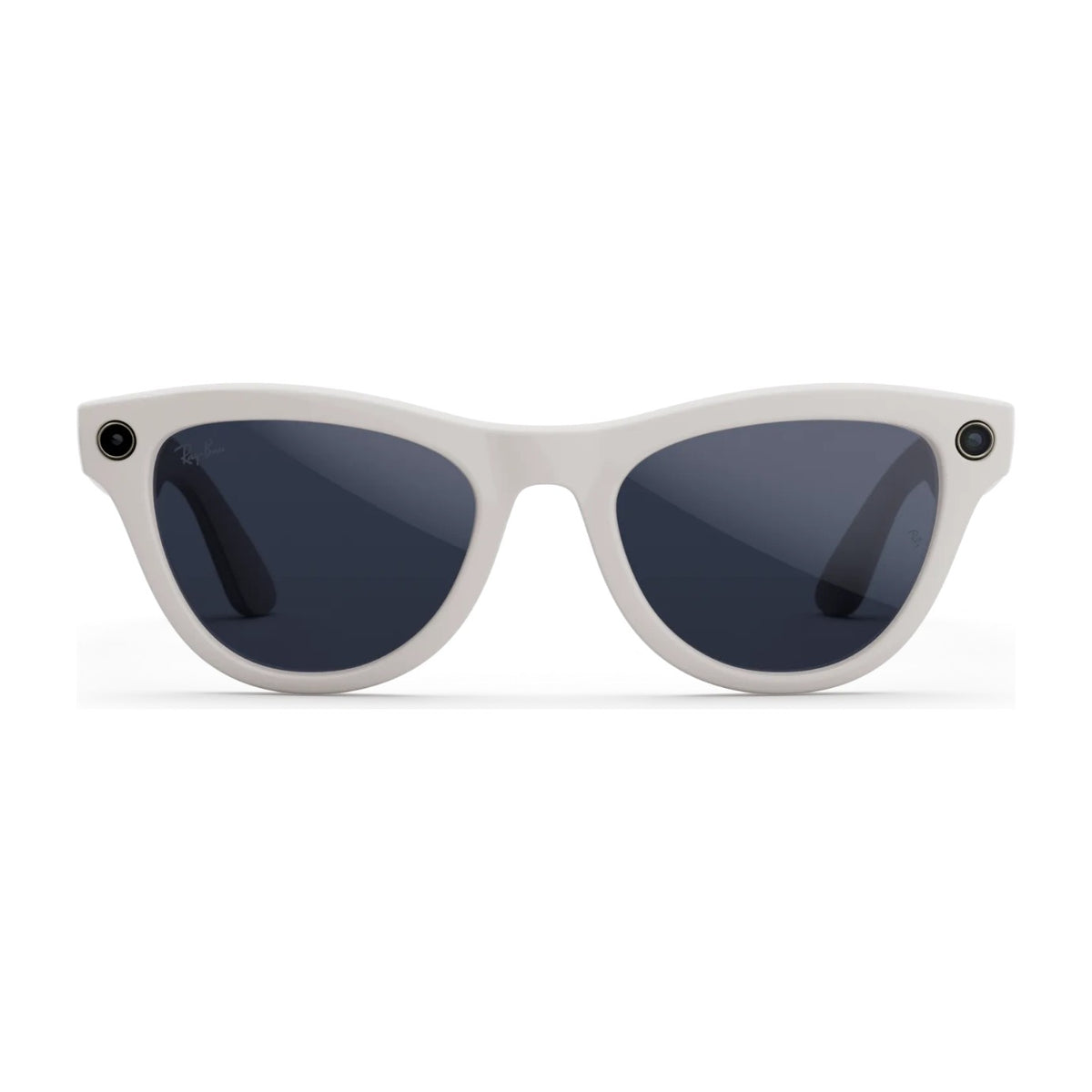 Ray-Ban Meta Skyler Gen 1 AI Smart Glasses Sapphire Transitions Lens Shiny Chalky Grey