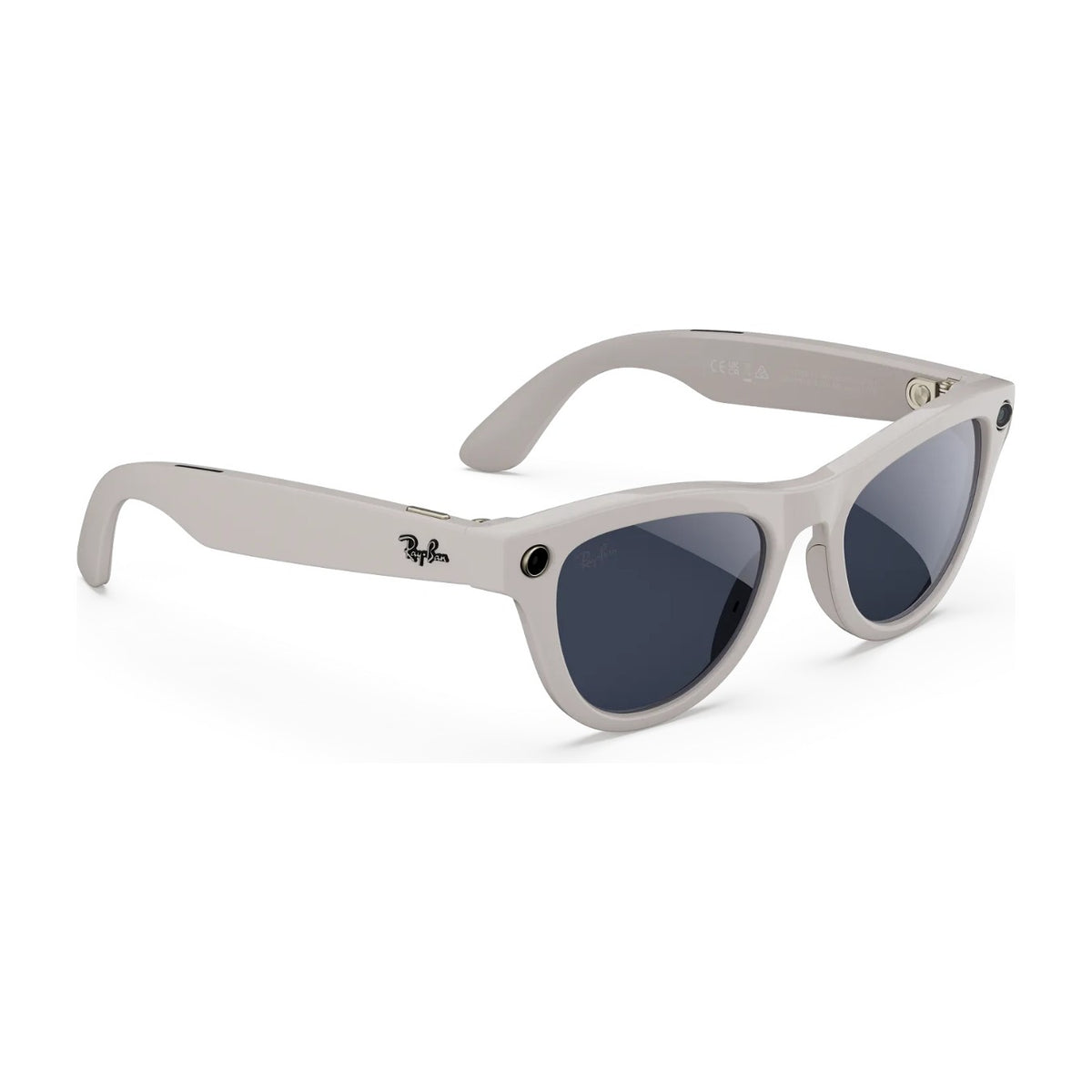 Ray-Ban Meta Skyler Gen 1 AI Smart Glasses Sapphire Transitions Lens Shiny Chalky Grey