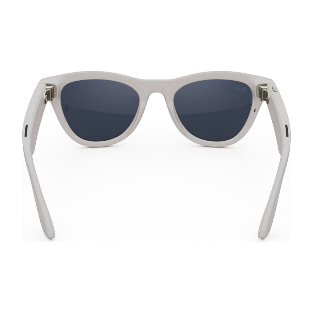 Ray-Ban Meta Skyler Gen 1 AI Smart Glasses Sapphire Transitions Lens Shiny Chalky Grey