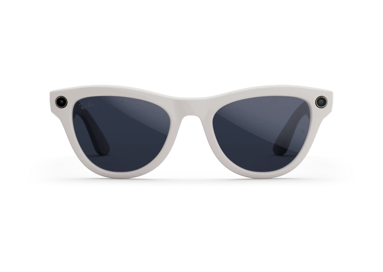 Ray-Ban Meta Skyler Gen 1 AI Smart Glasses Sapphire Transitions Lens Shiny Chalky Grey