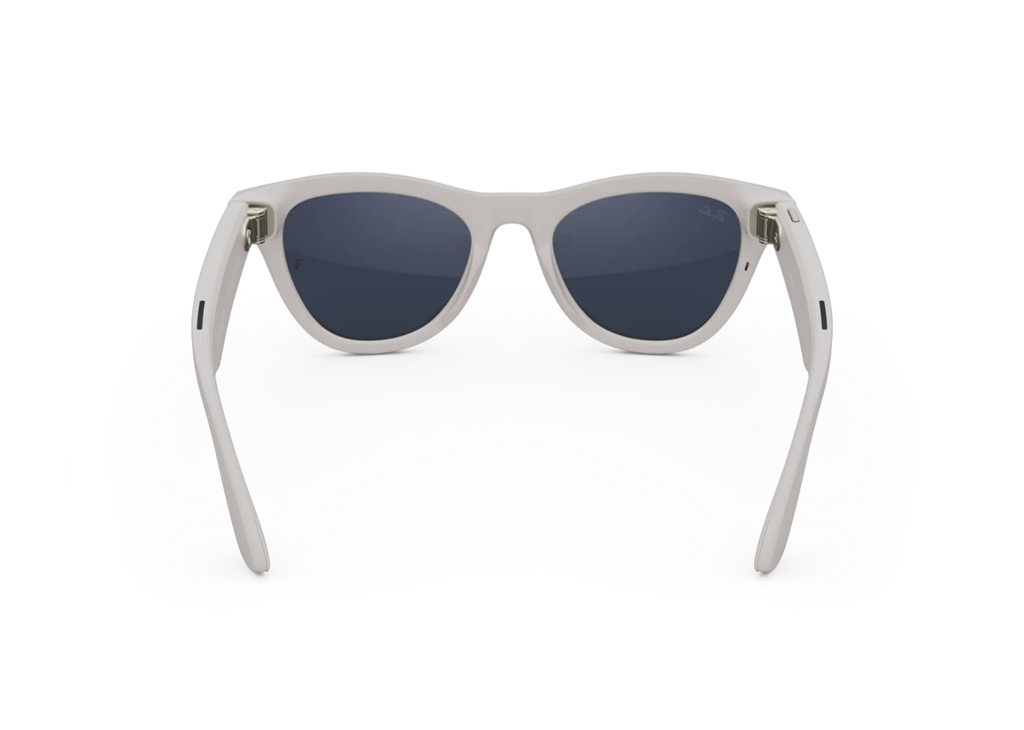 Ray-Ban Meta Skyler Gen 1 AI Smart Glasses Sapphire Transitions Lens Shiny Chalky Grey