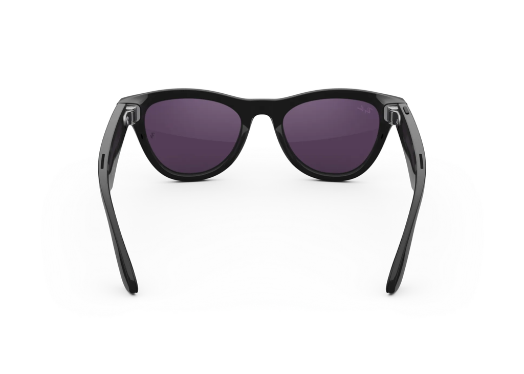 Ray-Ban Meta Skyler Gen 2 AI Smart Glasses Amethyst Transitions Lens Shiny Black