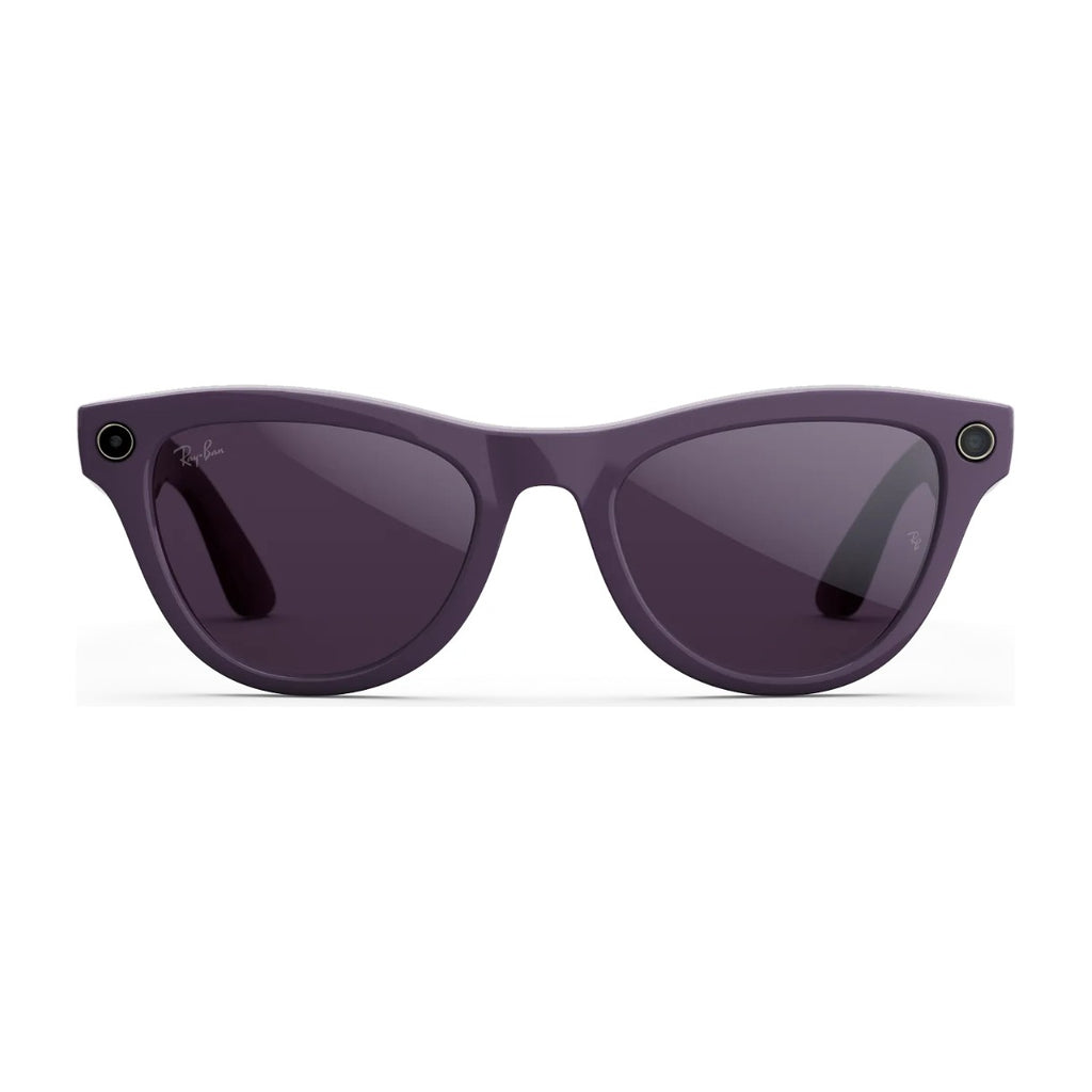 Ray-Ban Meta Skyler Gen 2 AI Smart Glasses Amethyst Transitions Lens Shiny Mystic Violet