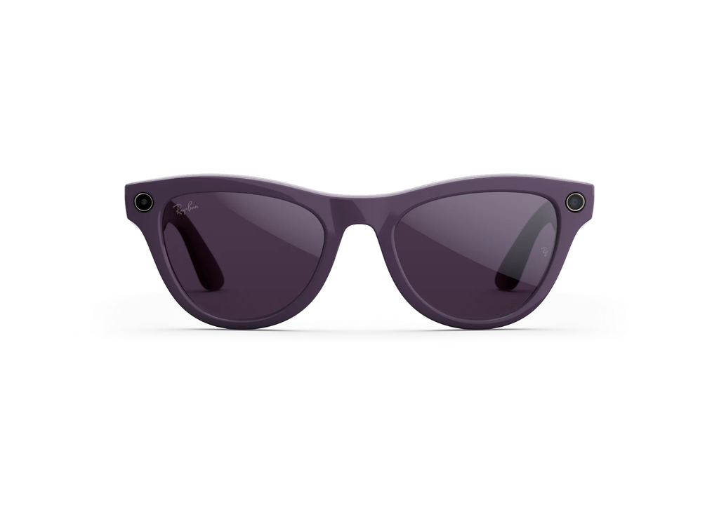 Ray-Ban Meta Skyler Gen 2 AI Smart Glasses Amethyst Transitions Lens Shiny Mystic Violet
