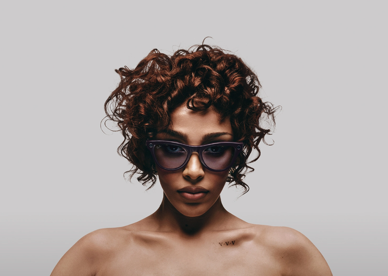 Ray-Ban Meta Skyler Gen 2 AI Smart Glasses Amethyst Transitions Lens Shiny Mystic Violet