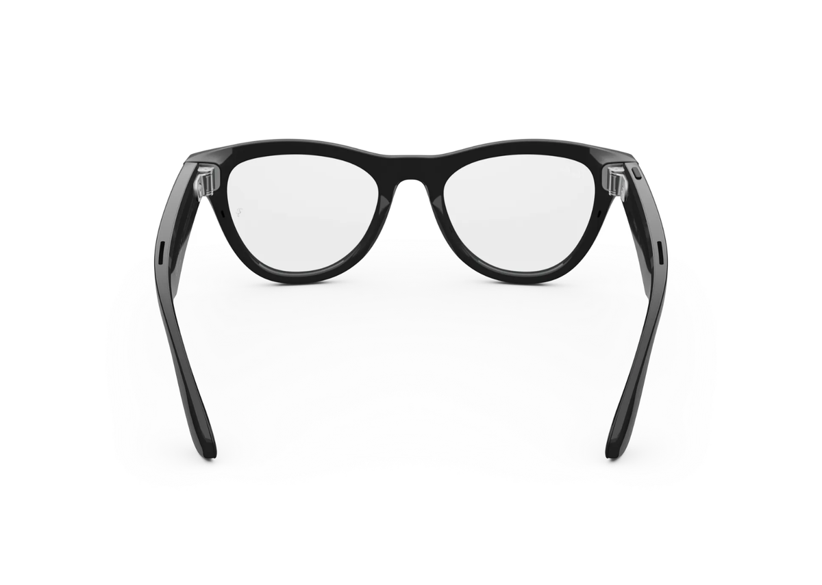 Ray-Ban Meta Skyler Gen 2 AI Smart Glasses Clear Lens Shiny Black