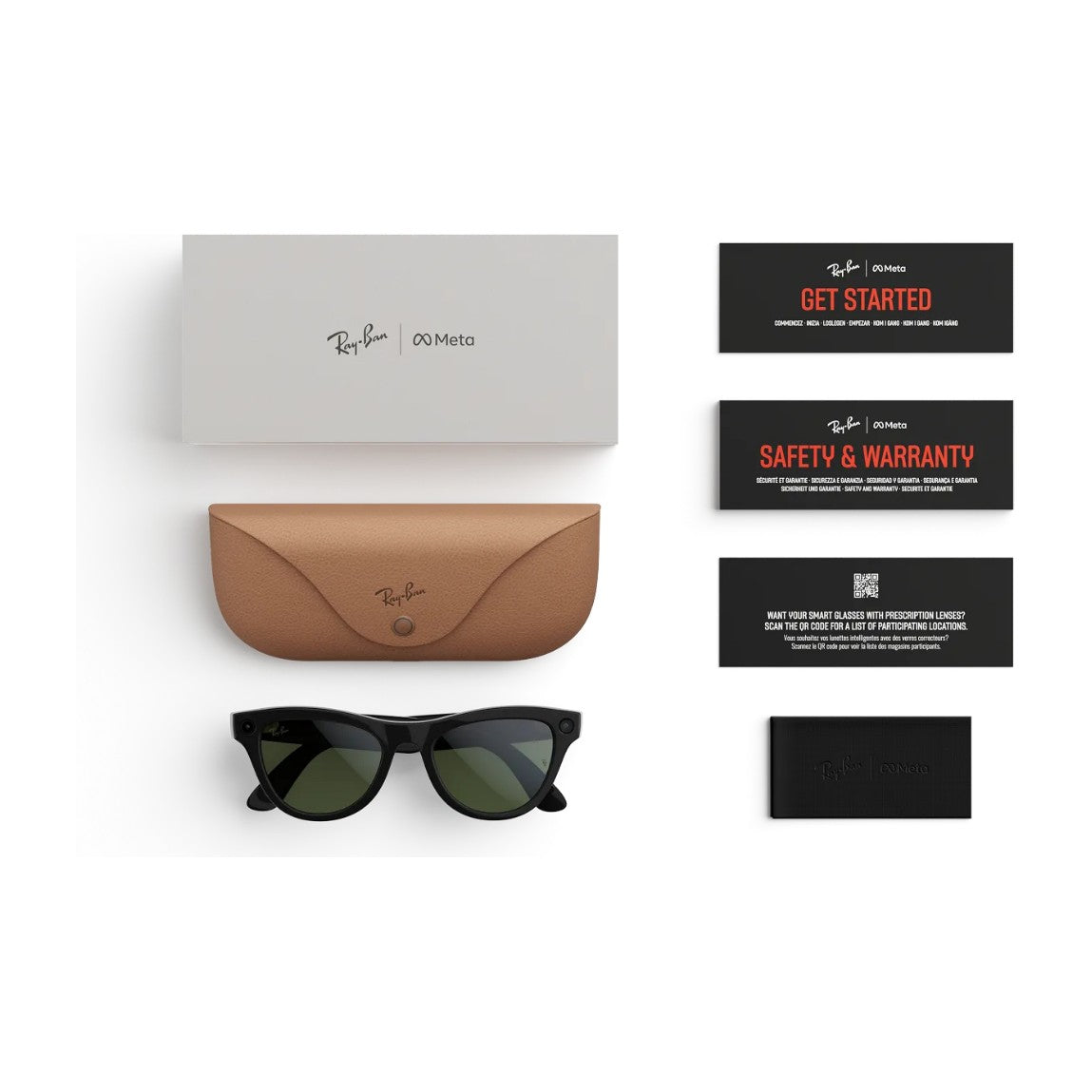 Ray-Ban Meta Skyler Gen 2 AI Smart Glasses Graphite Green Transitions Lens Shiny Black