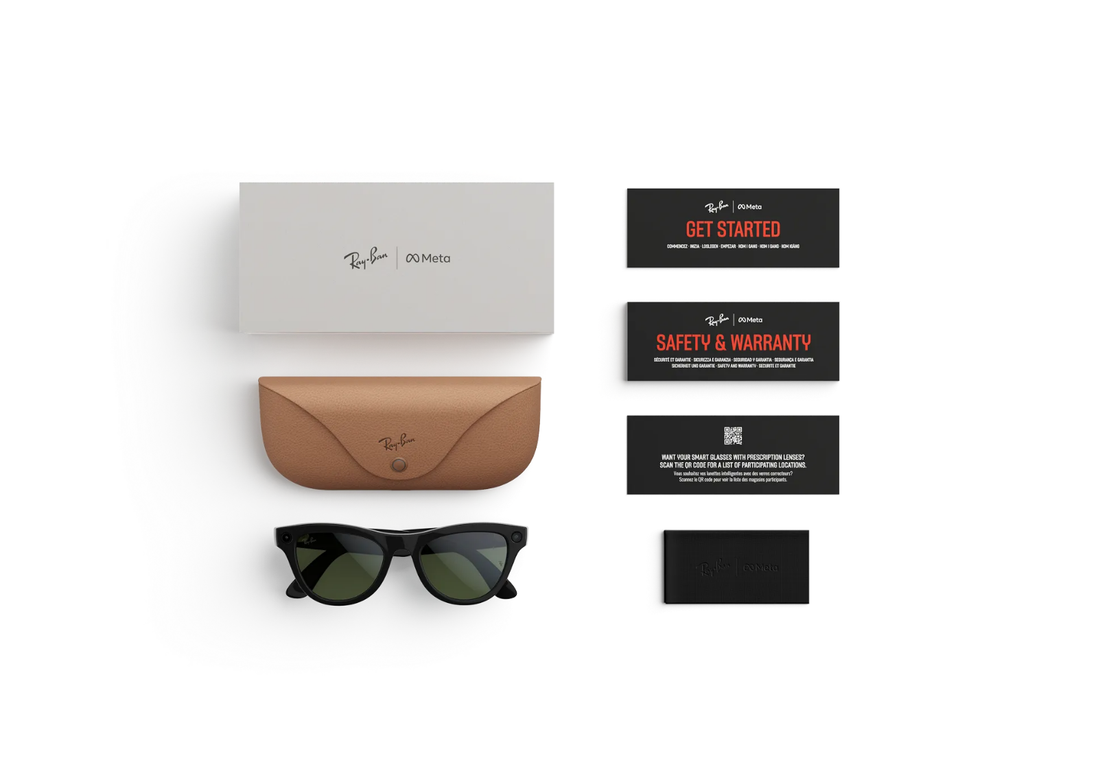 Ray-Ban Meta Skyler Gen 2 AI Smart Glasses Graphite Green Transitions Lens Shiny Black