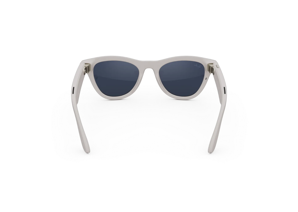 Ray-Ban Meta Skyler Gen 2 AI Smart Glasses Sapphire Transitions Lens Shiny Chalky Grey