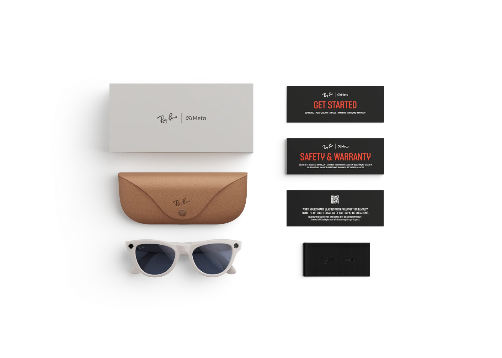 Ray-Ban Meta Skyler Gen 2 AI Smart Glasses Sapphire Transitions Lens Shiny Chalky Grey