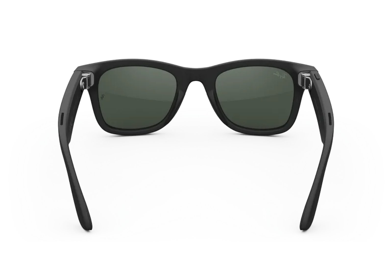 Ray-Ban Meta Wayfarer Gen 1 AI Smart Glasses Clear to Graphite Green Transitions Lens Matte Black