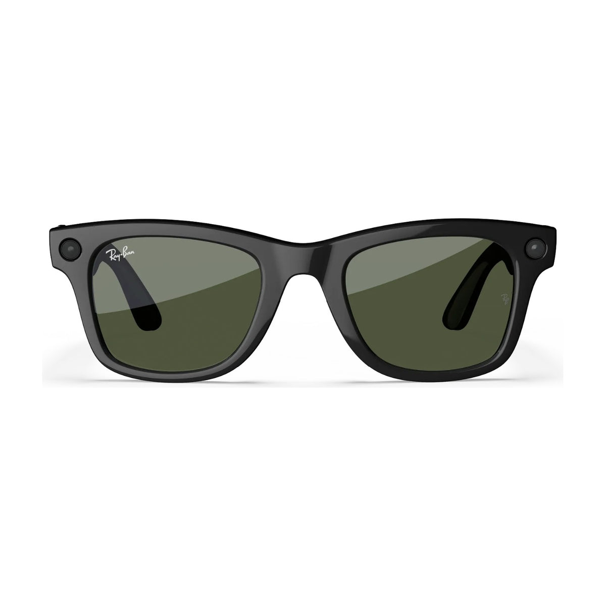 Ray-Ban Meta Wayfarer Gen 1 AI Smart Glasses Green Lens Shiny Black