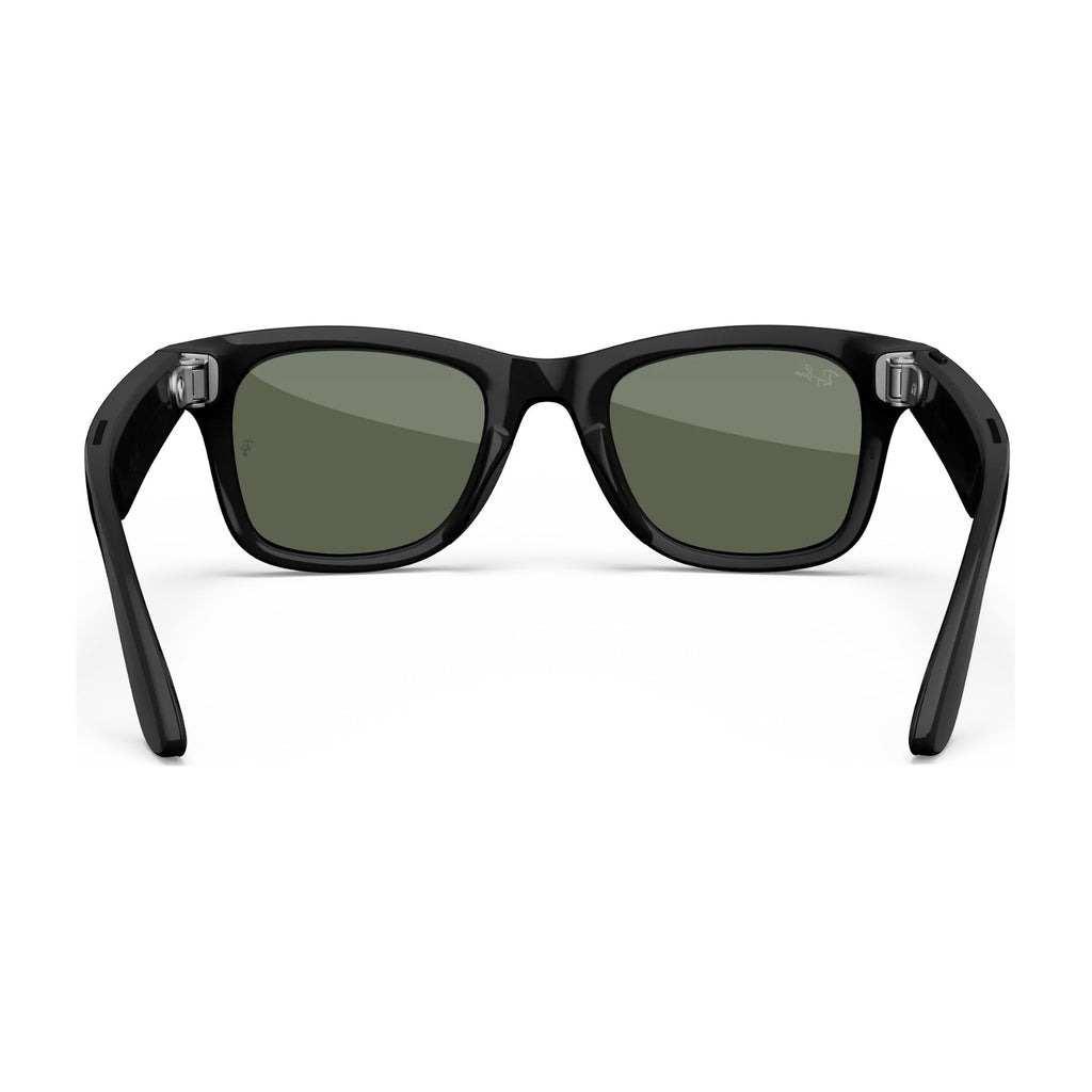 Ray-Ban Meta Wayfarer Gen 1 AI Smart Glasses Green Lens Shiny Black