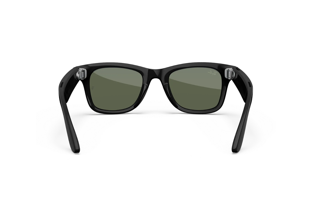 Ray-Ban Meta Wayfarer Gen 2 AI Smart Glasses Green Lens Shiny Black