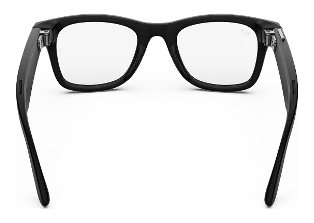 Ray-Ban Meta Wayfarer Gen 3 AI Smart Glasses Clear Lens Matte Black