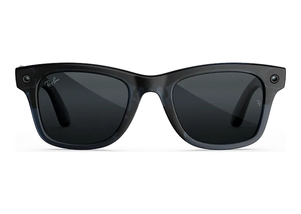 Ray-Ban Meta Wayfarer Gen 3 AI Smart Glasses Transitions Grey Lens Ocean Blue