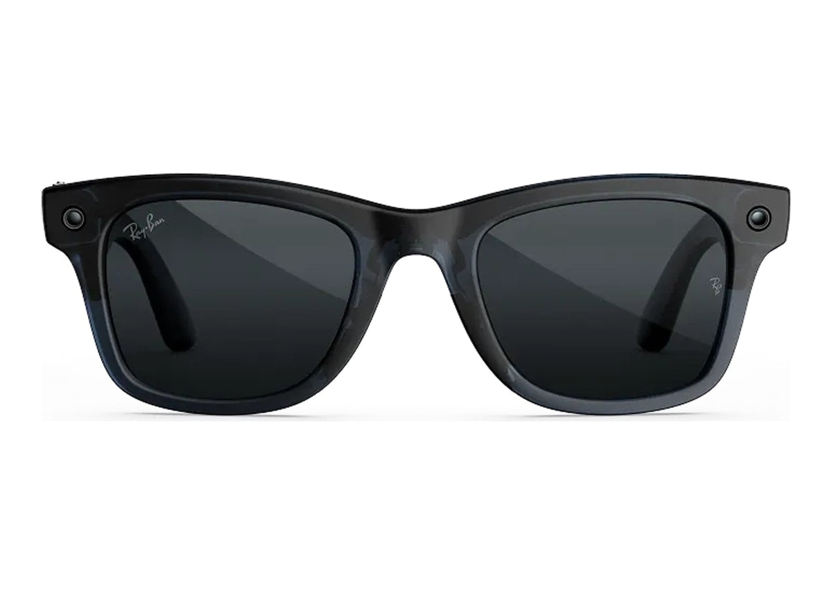 Ray-Ban Meta Wayfarer Gen 3 AI Smart Glasses Transitions Grey Lens Ocean Blue