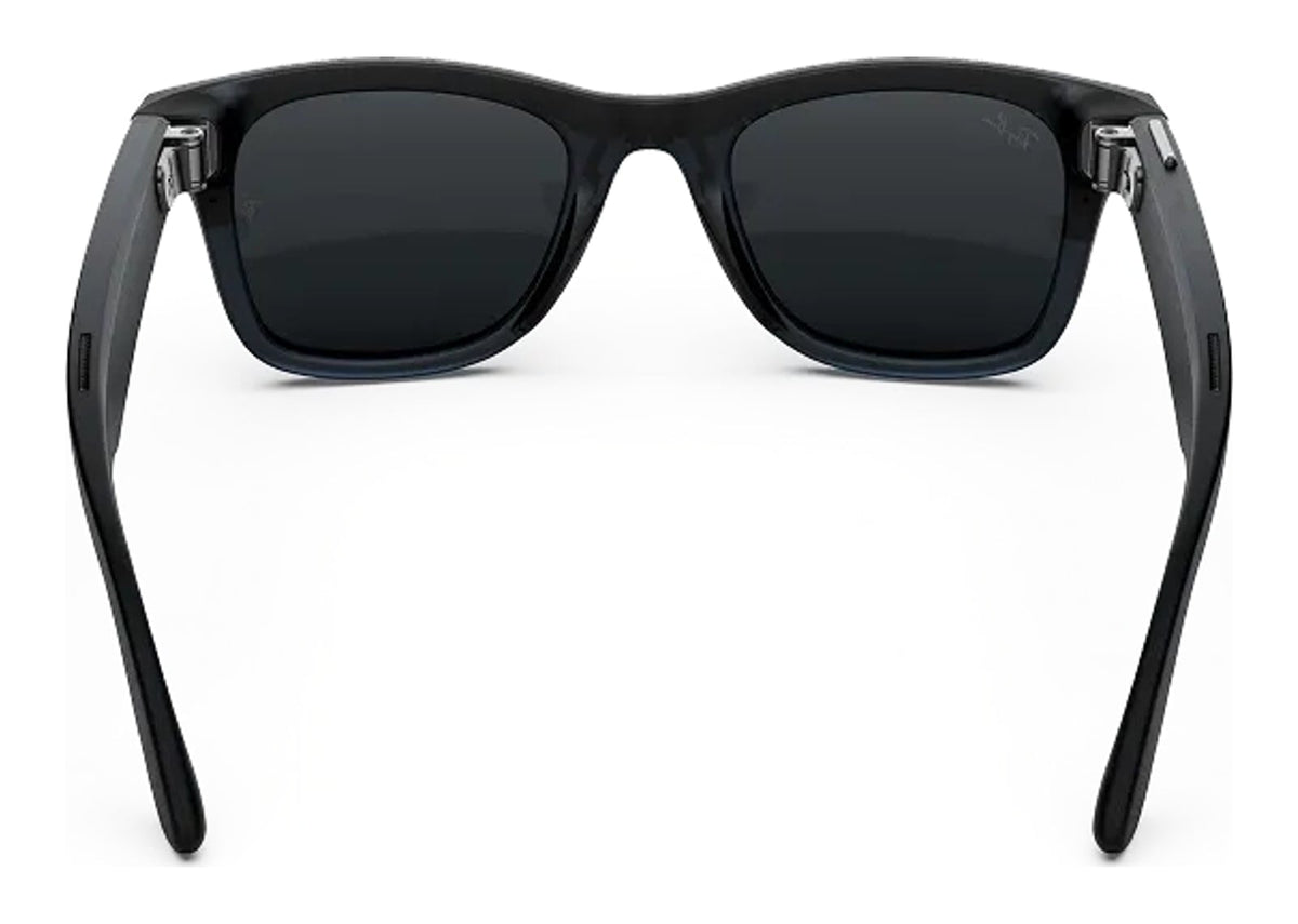 Ray-Ban Meta Wayfarer Gen 3 AI Smart Glasses Transitions Grey Lens Ocean Blue