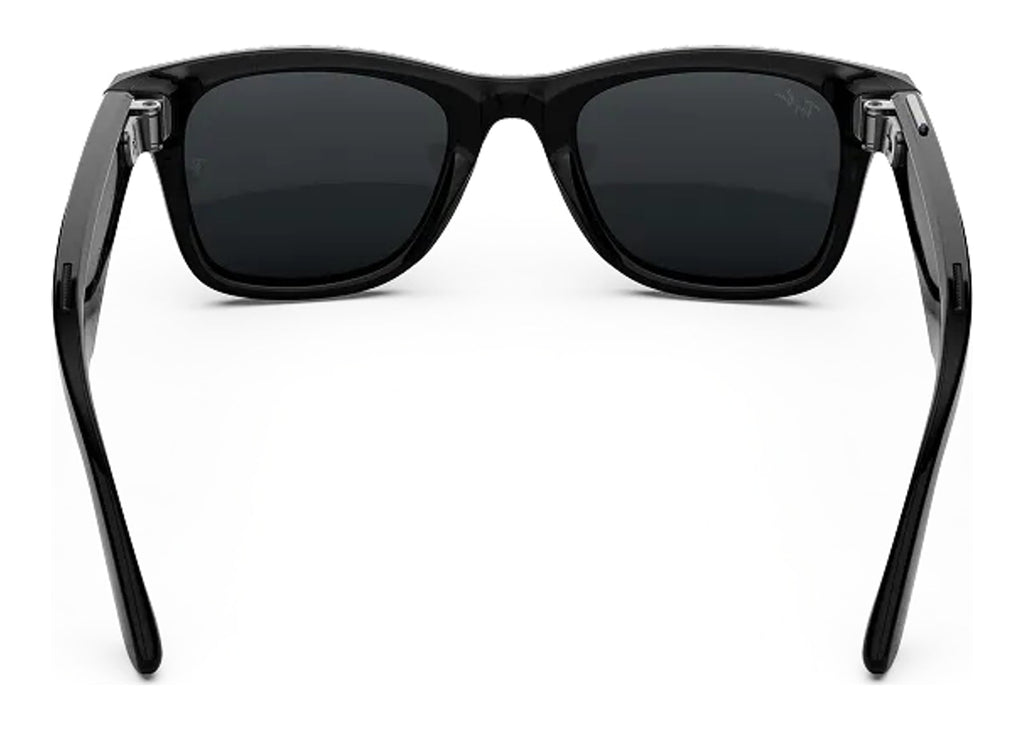 Ray-Ban Meta Wayfarer Gen 3 AI Smart Glasses Transitions Grey Lens Shiny Black
