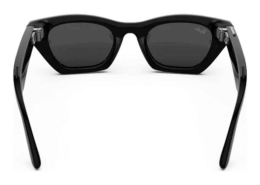 Ray-Ban Meta Zena Gen 3 AI Smart Glasses Grey Lens Shiny Black