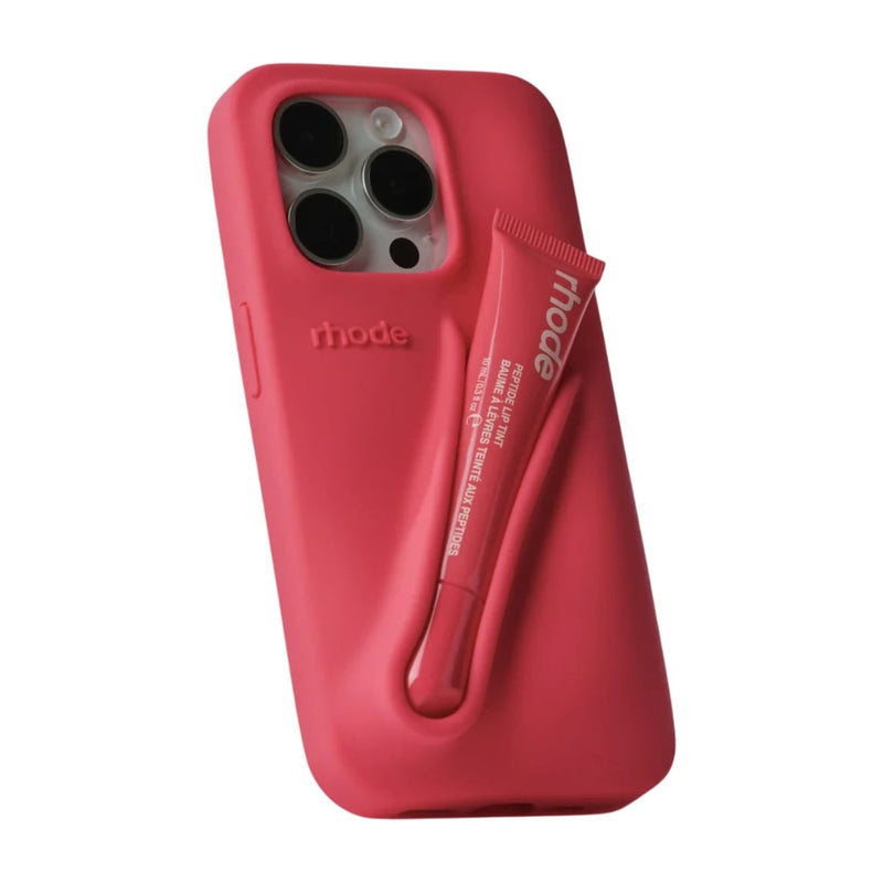 Rhode Lip Case Silicone i Phone Case Guava Spritz