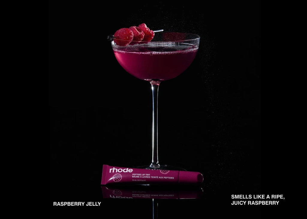 Rhode Scented Peptide Lip Tint Raspberry Jelly