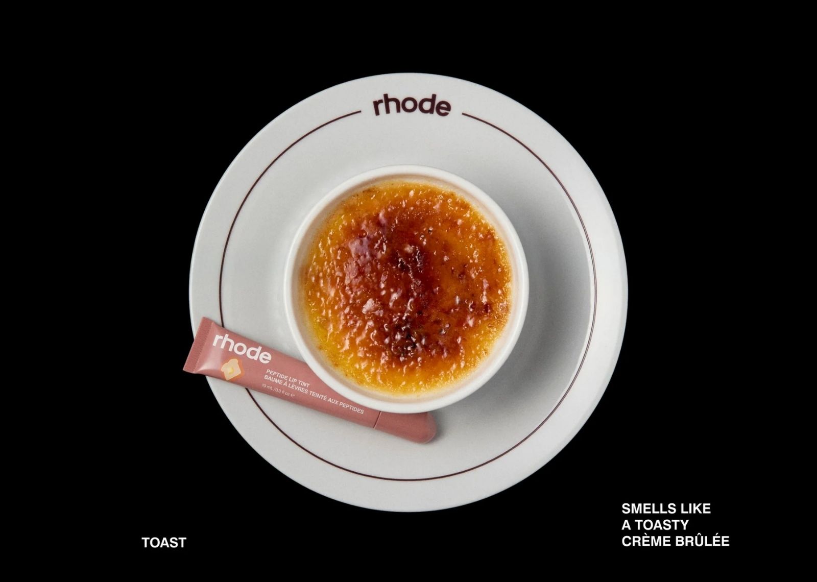 Rhode Scented Peptide Lip Tint Toast