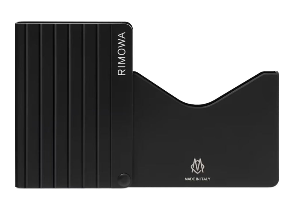 Rimowa Aluminum Card Holder Black